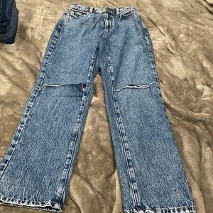 Garage denim vintage straight jeans